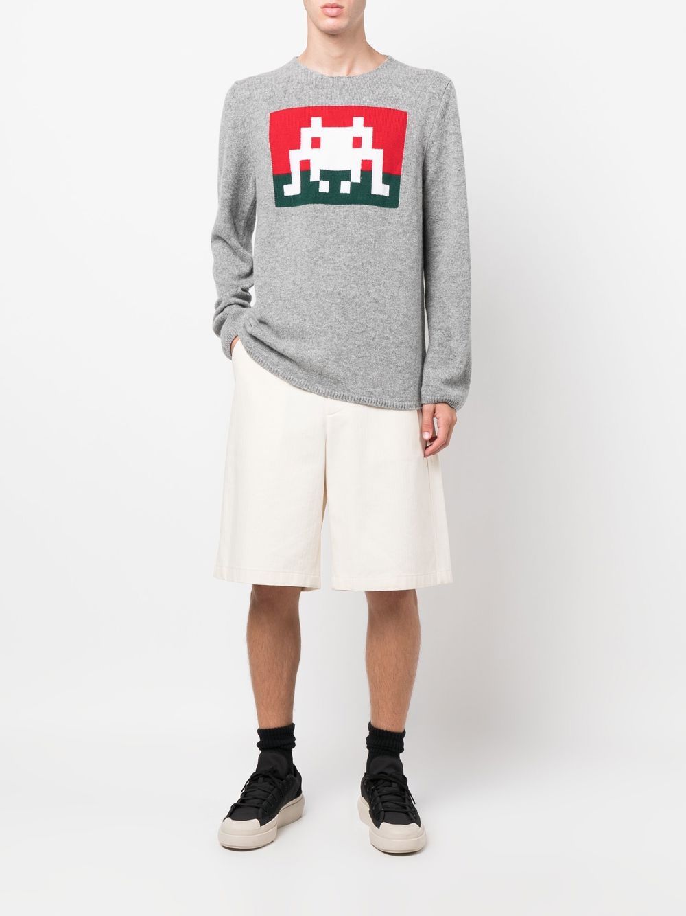 Comme des Garcons Grey Sweater for Men & Women | Stylish & Comfortable Knitwear for Fall & Winter Fashion