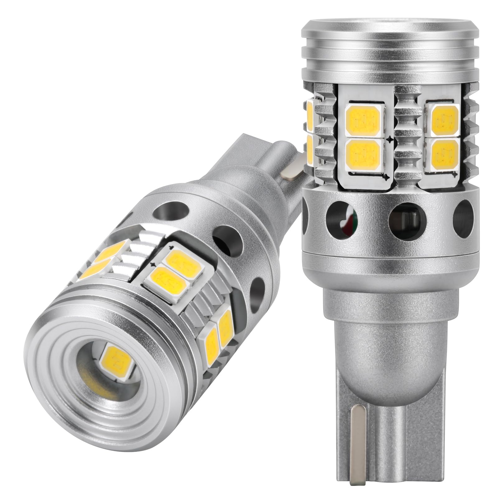 921 LED Reverse Light Bulb - Super Bright 912 Backup Lamp W16W for Cars, Pickup Trucks - 6000K White, CAN-BUS Error Free, T15/T16 Plug & Play, 12V DC, 3200 Lumens (2-Pack) - Perfect for Night Driving, Parking & Enhanced Safety