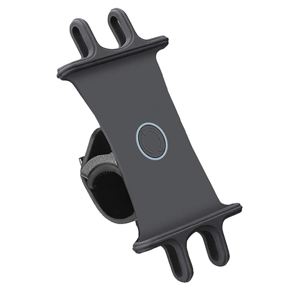 Hemobllo 1pc Silicone Bike Phone Holder - Secure Phone Bracket & Storage Rack for Cycling, Running, and Outdoor Activities
