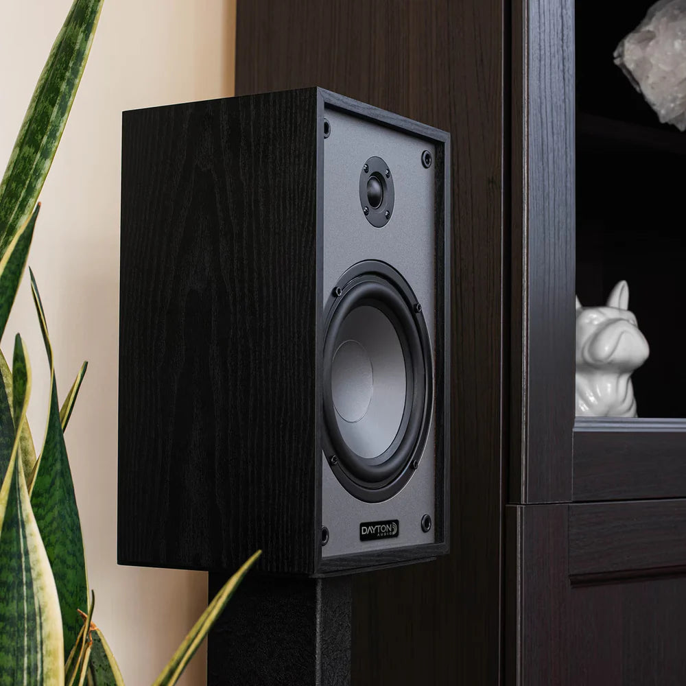 Dayton Audio Desktop HiFi System - Premium 2.0 Stereo Speaker System with USB/AUX Input for Home Office, Gaming & Music Listening