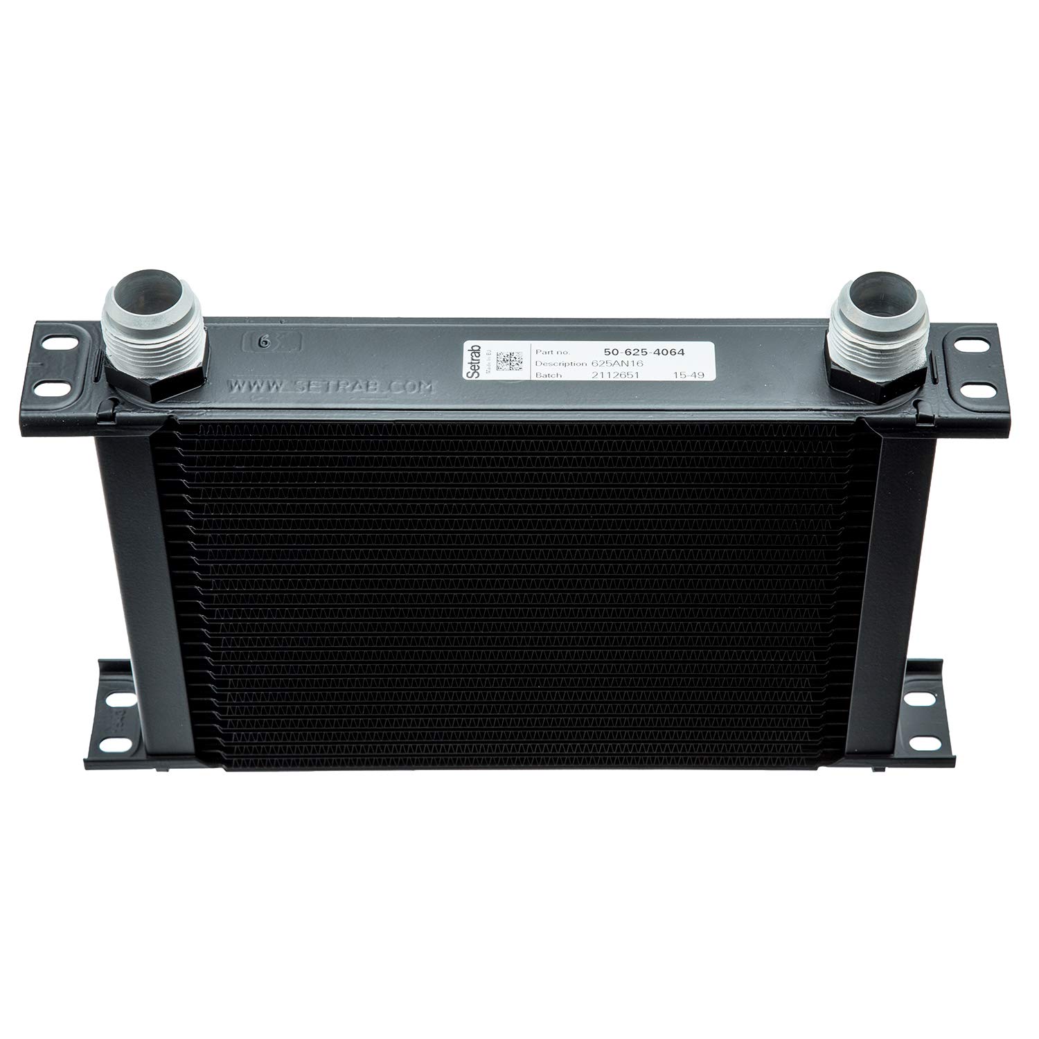 High-Performance 6 Series ProLine Engine Oil Cooler - 25 Row with AN16 Ports for Enhanced Engine Cooling | Ideal for Racing, Towing & High-Performance Vehicles