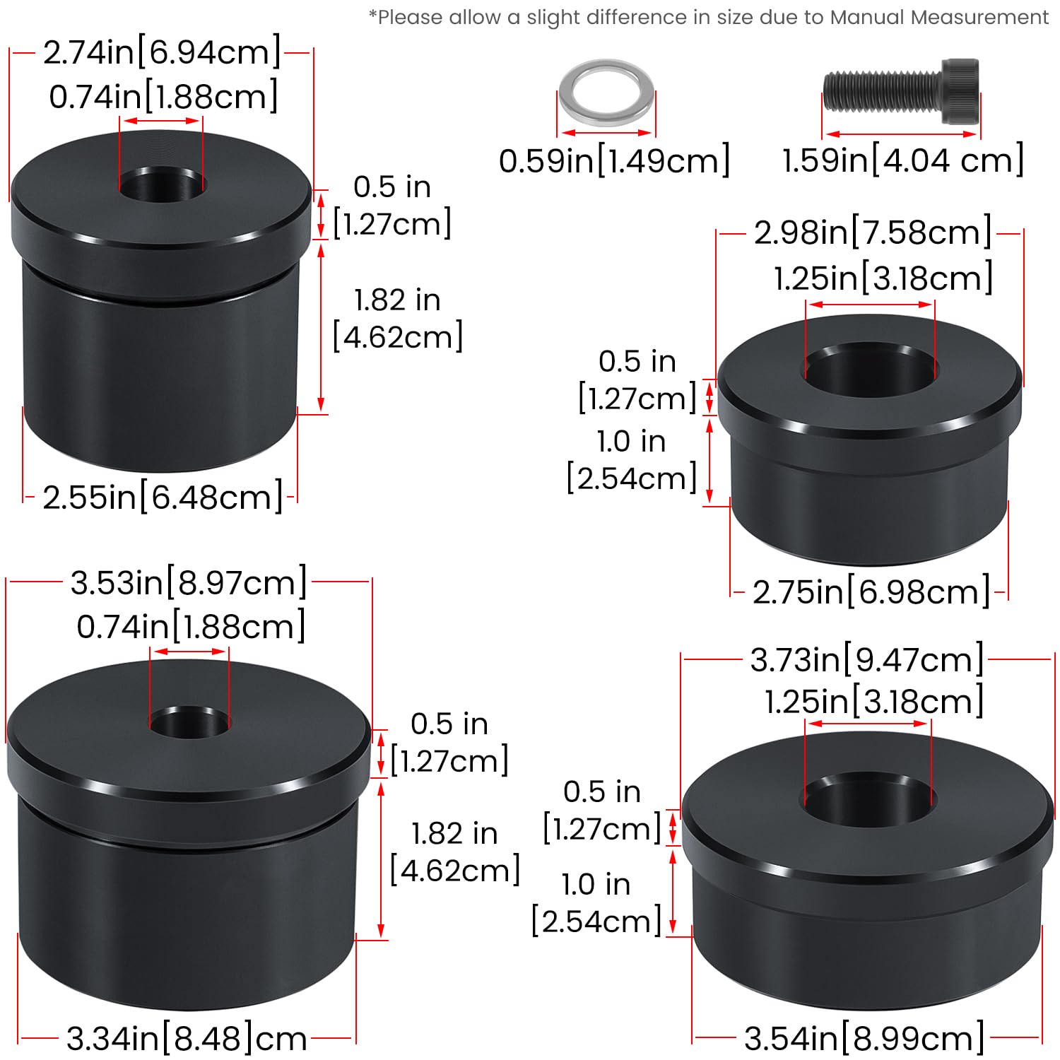 Cummins ISX ISX15 QSX QSX15 X15 Cam Bearing Adapter Tool Set - Camshaft Bearing Installation & Removal Kit (M20060-39, M2006039) - Professional Diesel Engine Repair Tool for Heavy Duty Trucks & Equipment Maintenance