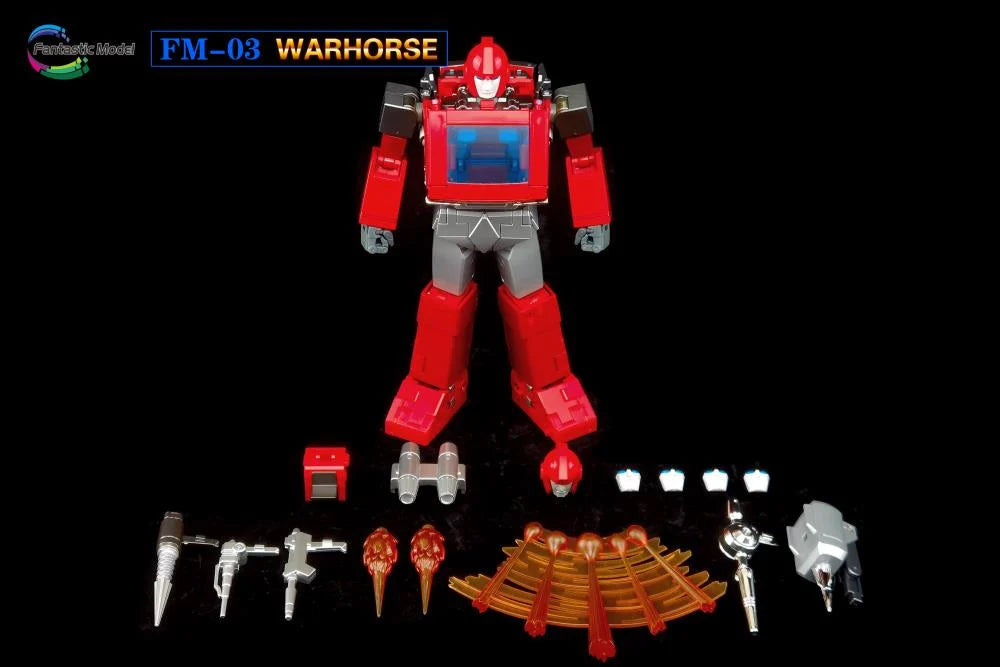 Fans Toys FM-03 Warhorse Collectible Action Figure - Highly Detailed 6-Inch Poseable Model for Display & Photography | Perfect for Collectors & Toy Enthusiasts