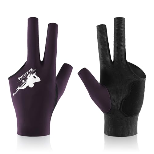 Maroon-only fit on left hand
