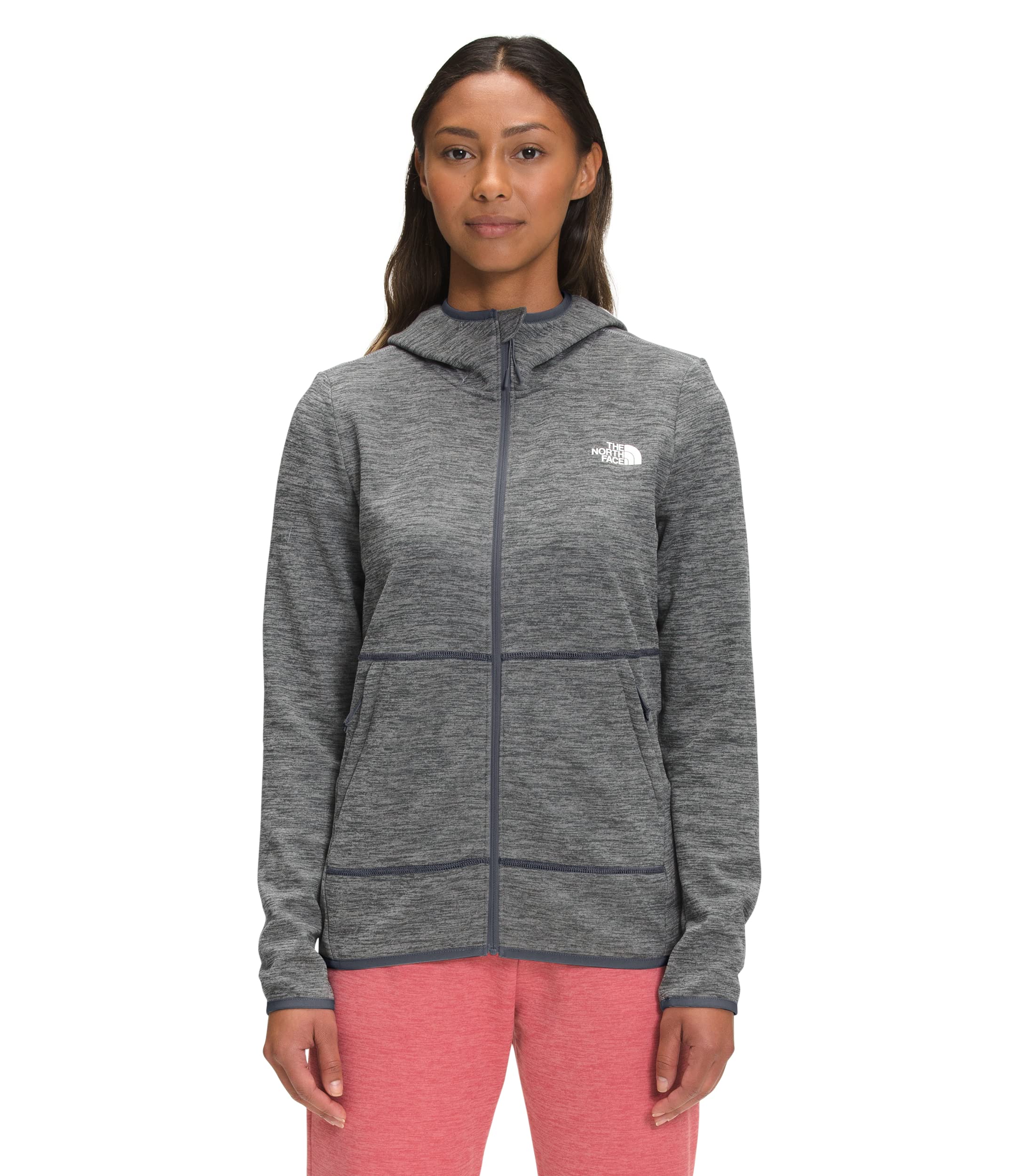 The North Face Canyonlands Hoodie for Men & Women - Lightweight Water-Resistant Fleece Jacket for Hiking, Camping & Outdoor Adventures
