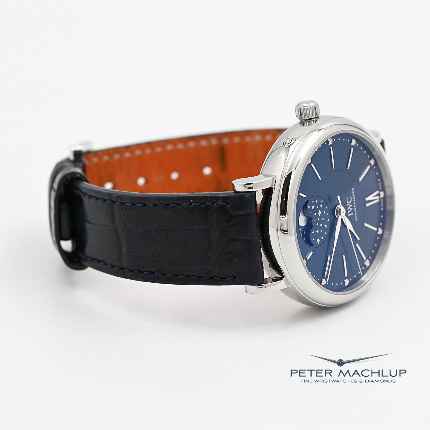 IWC Portofino Automatic Moonphase Watch - Luxury Men's Timepiece with Date Display - Perfect for Formal Events & Business Meetings