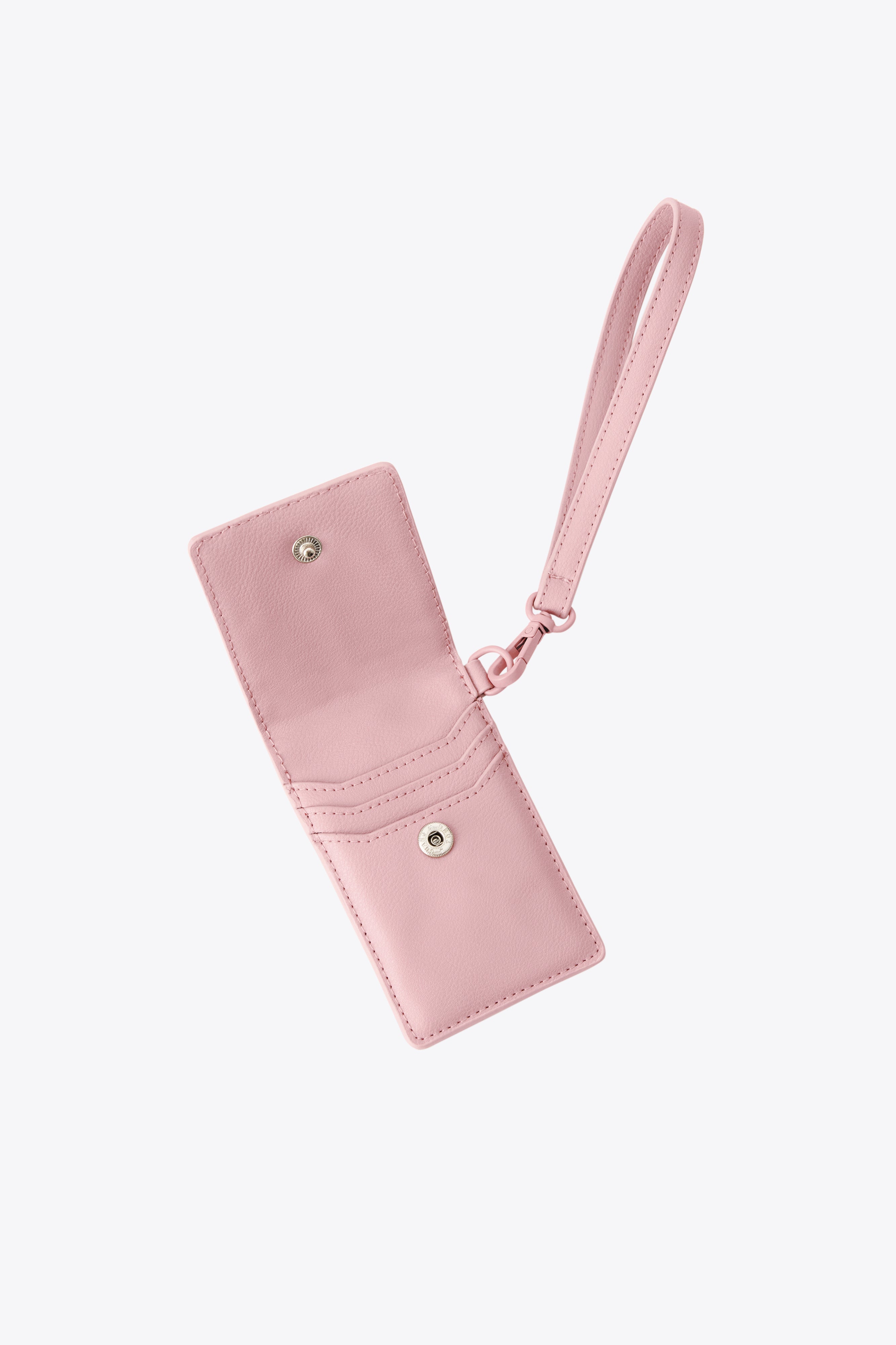 Atlas Pink ID Wristlet - Slim RFID Blocking Wallet for Women - Perfect for Travel, Work & Everyday Use