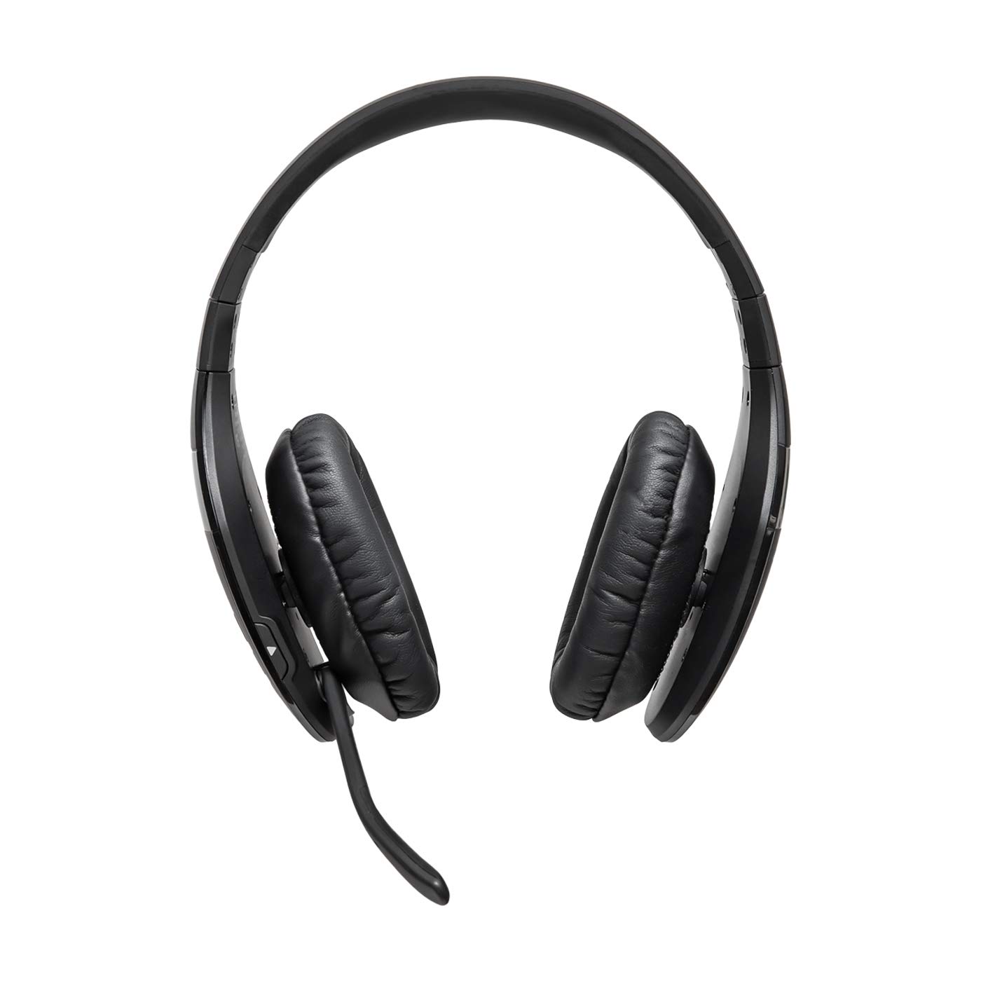 BlueParrott S450-XT Voice-Controlled Bluetooth Headset with Industry-Leading Noise Cancellation - Long Wireless Range, 24-Hour Battery Life, Comfortable Over-Ear Design for Truck Drivers, Call Centers & Remote Work (Black)