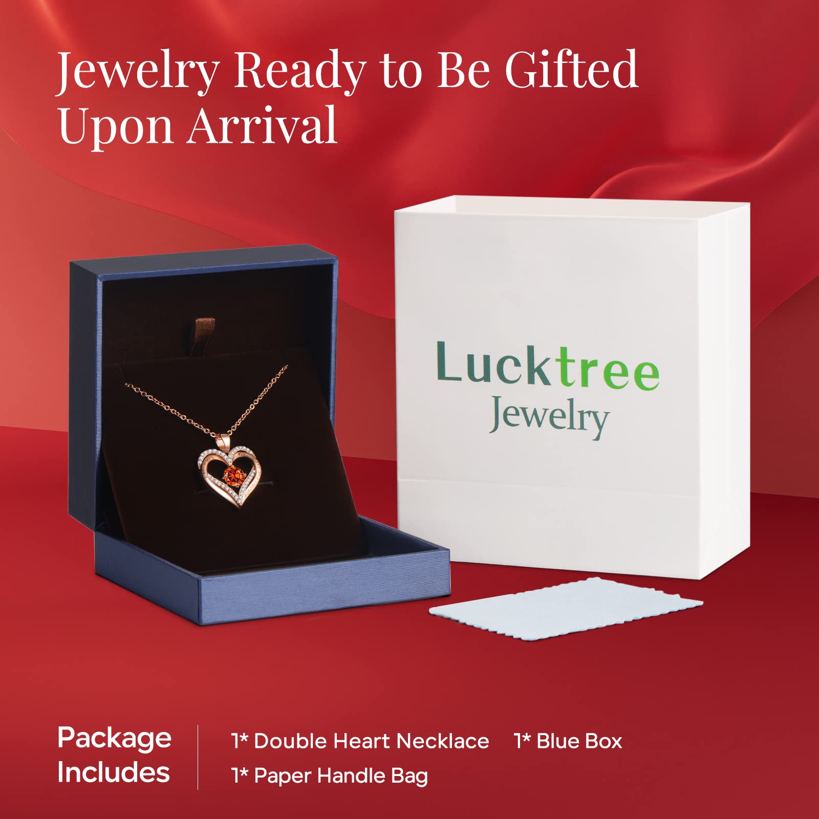 18K Rose Gold Necklaces for Women - Elegant Birthday Gifts for Wife, Girlfriend, Daughter | Perfect for Anniversary, Mother's Day, Christmas & Valentine's Day | Everyday Wear & Special Occasions