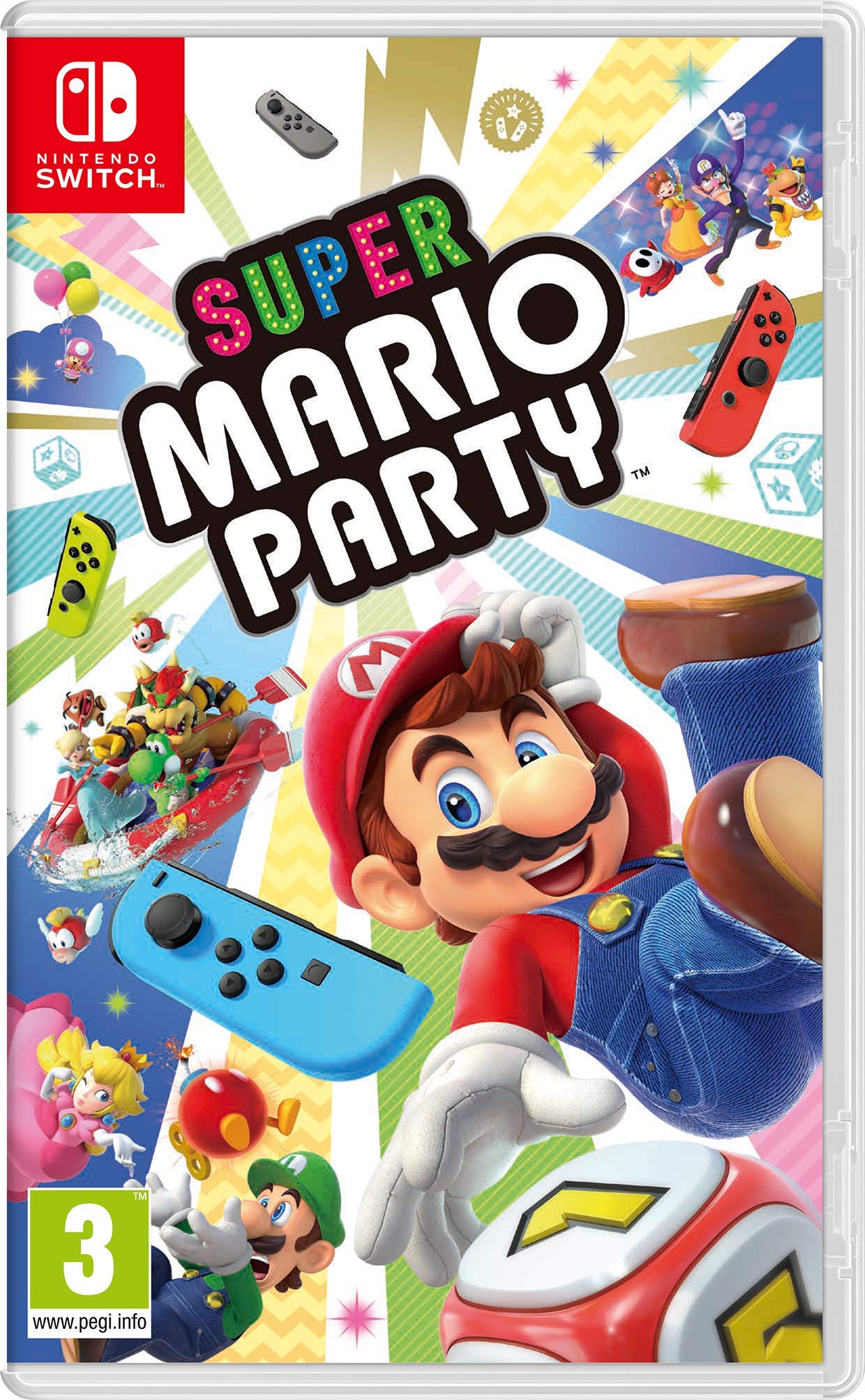 Super Mario Party Game for Nintendo Switch - Multiplayer Family Fun, European Version - Perfect for Game Nights & Parties