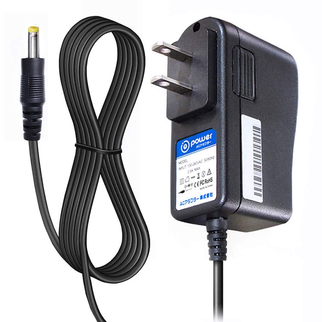 Original T-Power Charger for Sears Craftsman EvolV 3.6V DC 320.17088 32017088 - Replacement Power Supply Cord for 3.6 Volt Cordless Screwdriver Drill Driver - Perfect for Home DIY, Workshop & Professional Use