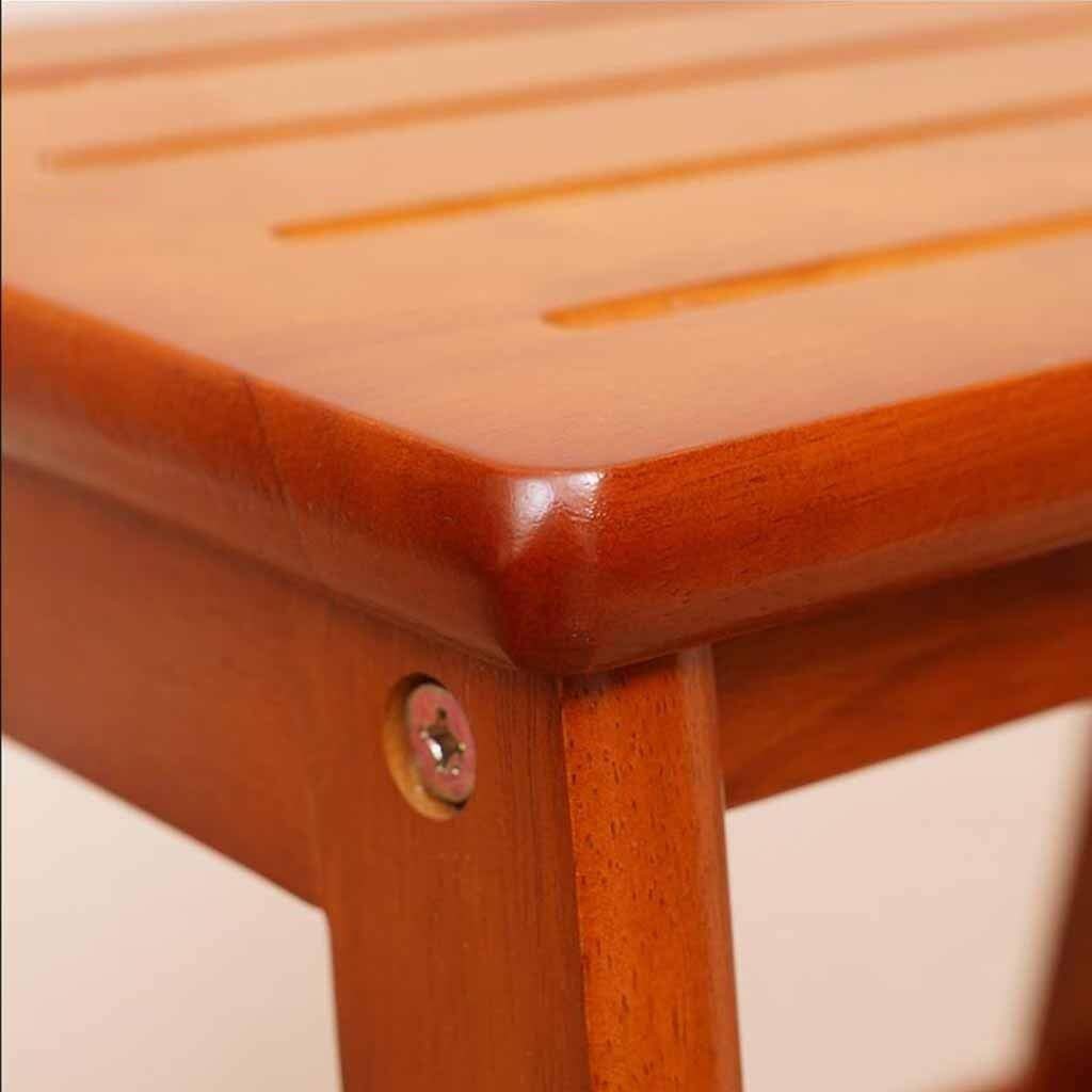 KAZUP 2-Step Wooden Folding Stool - Creative Multifunctional Ladder Step Stool for Home, Kitchen, Bathroom & Kids - Space-Saving & Durable (Color: A) - Perfect for Reaching High Shelves, Organizing & Child Safety