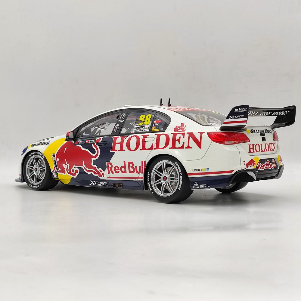 1/12 Scale Red Bull Racing Team Holden VF Commodore V8 2017 Sandown 500 Resin Model Car - Collectible Diecast Racing Toy Gift for Fans & Enthusiasts - Perfect for Display, Racing Collections & Motorsport Decor