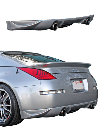 2003-2008 Nissan 350Z Z33 Rear Valance Bumper Cover - OEM Replacement Part #1035018 - Perfect for Car Restoration & Performance Upgrades