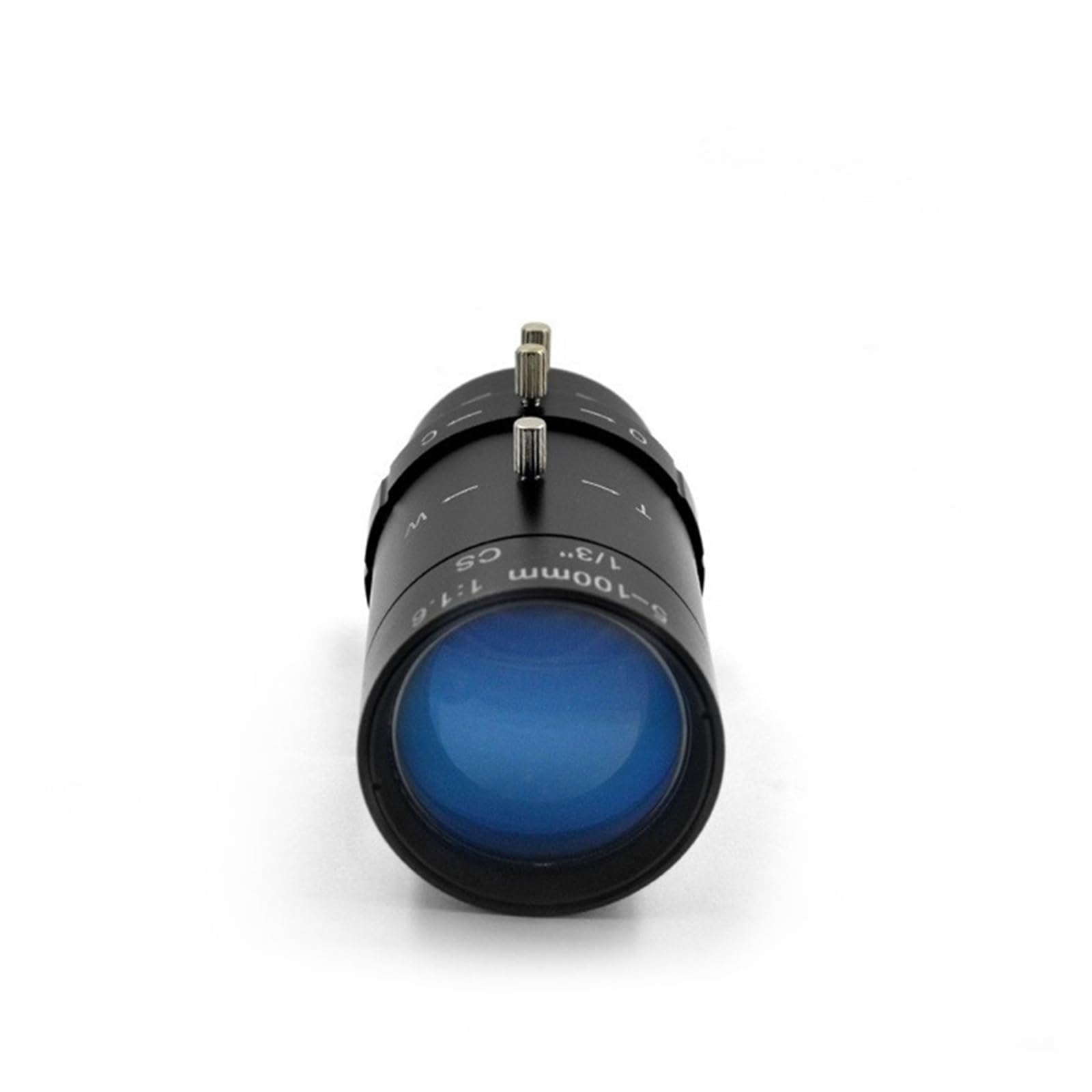 5-100mm Manual Iris Zoom Lens for CCTV & Industrial Machine Vision Cameras - 1080P HD, CS Mount, Adjustable Magnification | Perfect for Surveillance Systems & Factory Automation