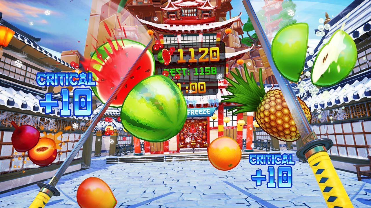 Fruit Ninja VR Game for PS4 & PSVR - Exciting Virtual Reality Fruit Slashing Action | Perfect for Family Fun & Party Games