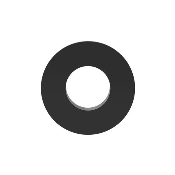 ADP Overflow Ring - Black Stainless Steel Adjustable Stackable Ring for Women | Perfect for Everyday Wear, Gifts & Layering Jewelry