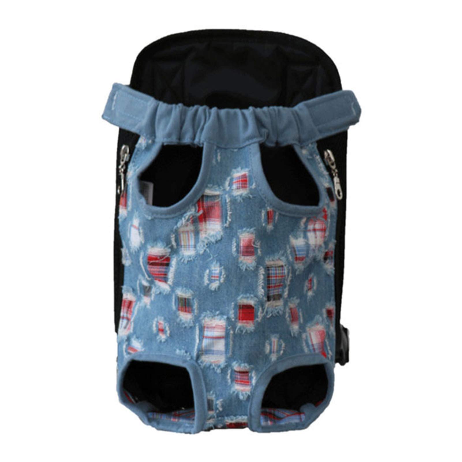 Pet Backpack Carrier - Portable & Breathable Dog Travel Backpack for Outdoor Adventures, Hiking & Daily Use - Front Chest Carrier with Head Out Design