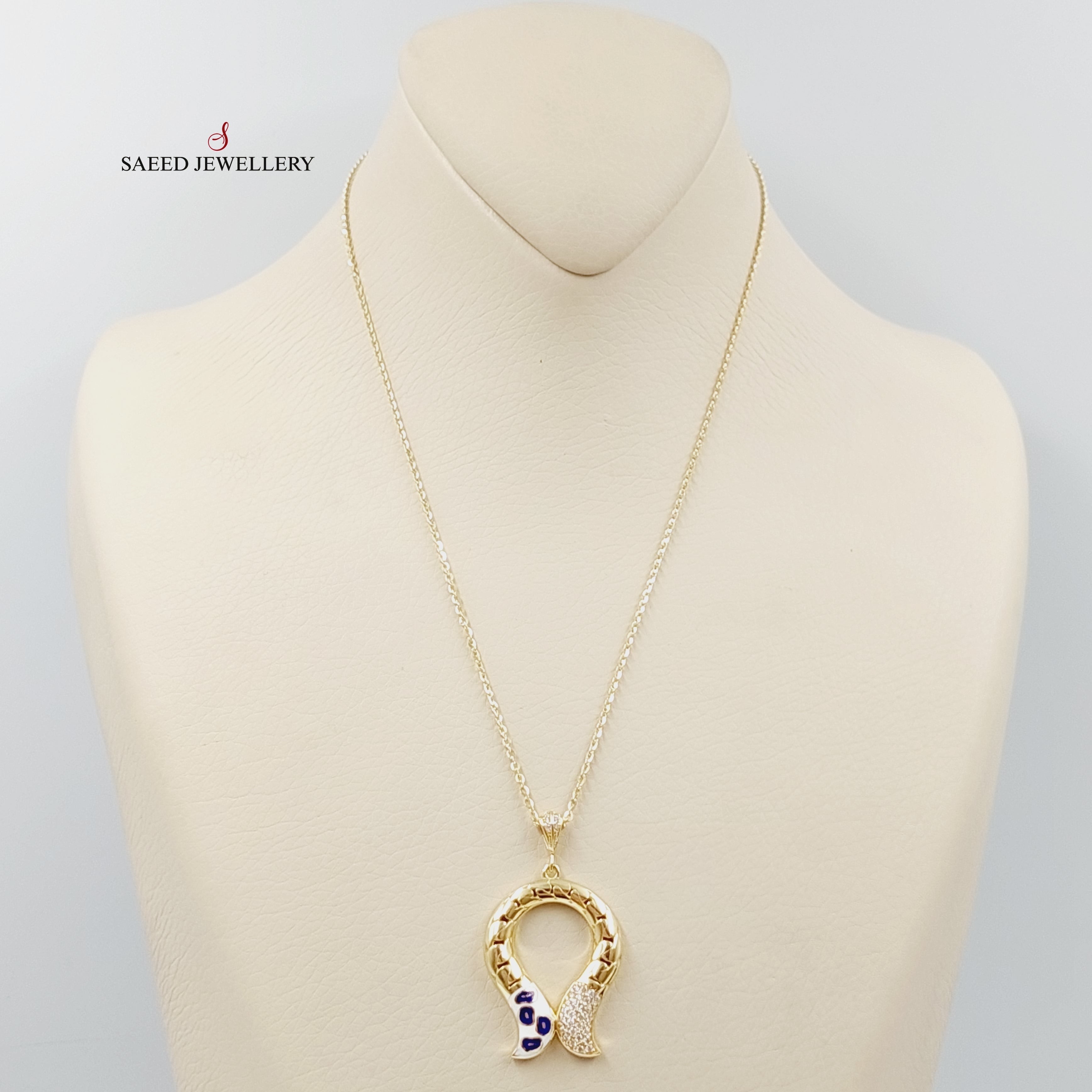 Exquisite Enamel & Zircon Studded Luxury Necklace for Women - Elegant Jewelry Gift for Birthday, Anniversary & Special Occasions