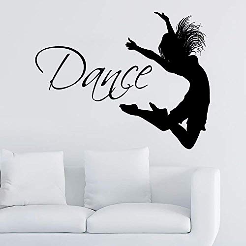 Elegant Ballet Dance Wall Decal Vinyl Sticker - Ballerina & Acrobatics Wall Art for Dance Studio, Bedroom & Kids Room Decor - Perfect for Dance Lovers & Gymnastics Enthusiasts