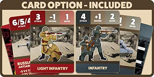 WOG Stalingrad Besieged WWII Historical Strategy Board Game - Perfect for War Game Enthusiasts & History Buffs