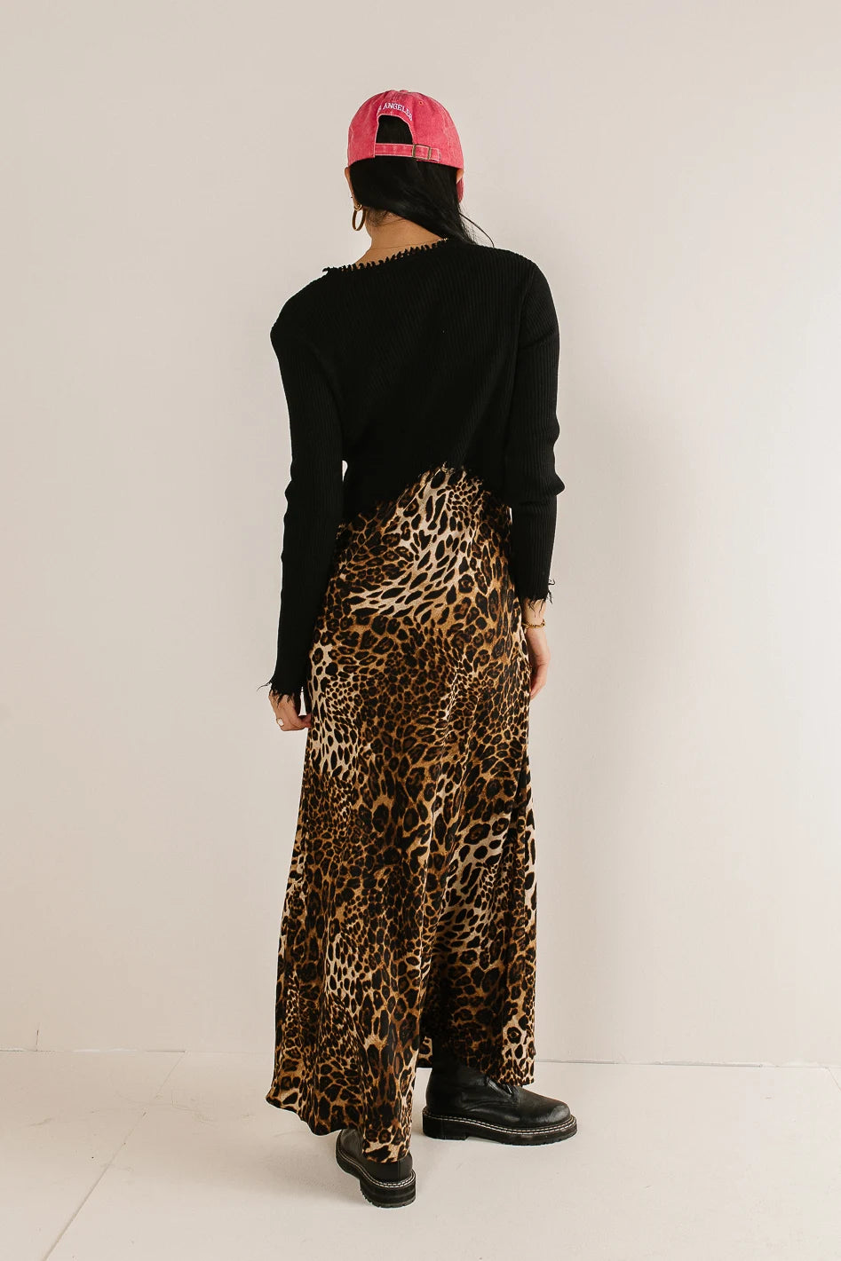 Farren Twofer Leopard Print Dress - Women's Animal Print Wrap Dress for Party & Night Out - Final Sale