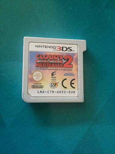 Cloudy with a Chance of Meatballs 2 - Nintendo 3DS Game | Action-Adventure Kids Game | Perfect for Family Game Night & Travel Entertainment