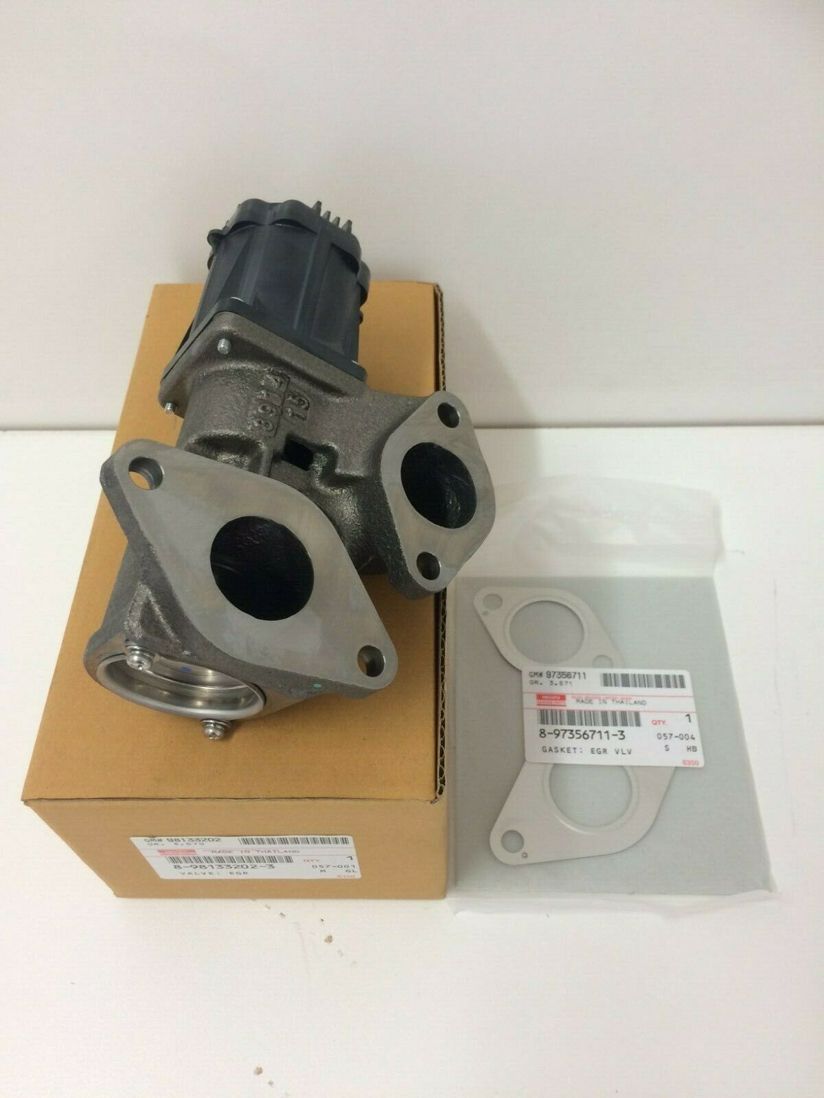 Genuine Isuzu DMAX 4JJ1 3.0L Turbo Diesel EGR Valve & Gasket Kit - Replacement Part for Improved Engine Performance & Emissions Control