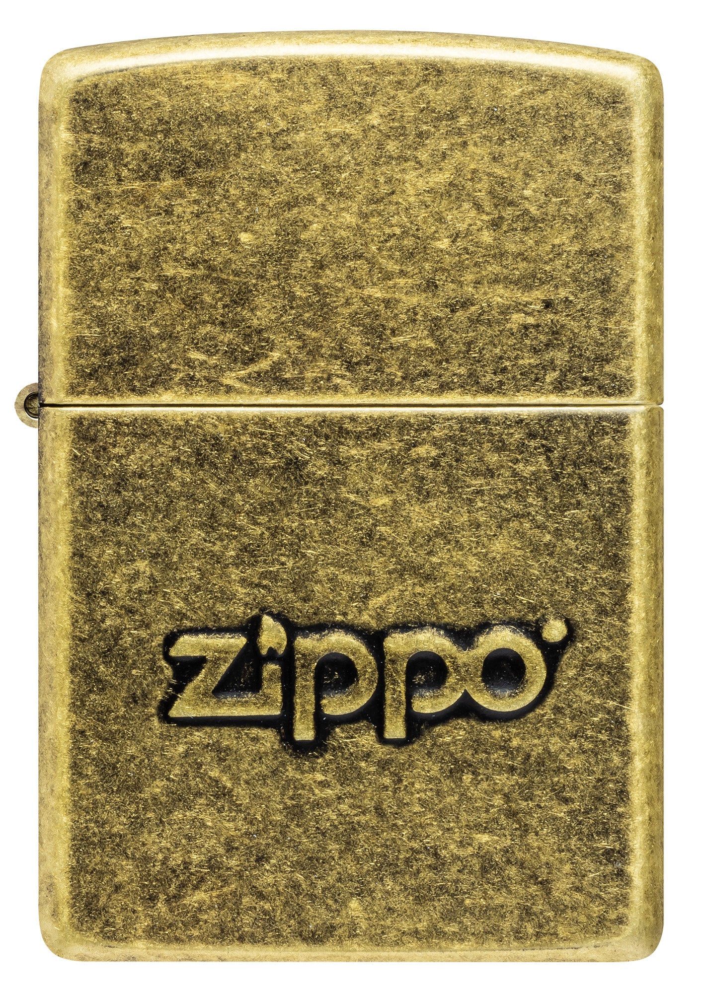 Vintage Zippo Lighter with Antique Stamp Design - Collectible Windproof Lighter for Outdoor Camping, Hiking & Everyday Carry (EDC)