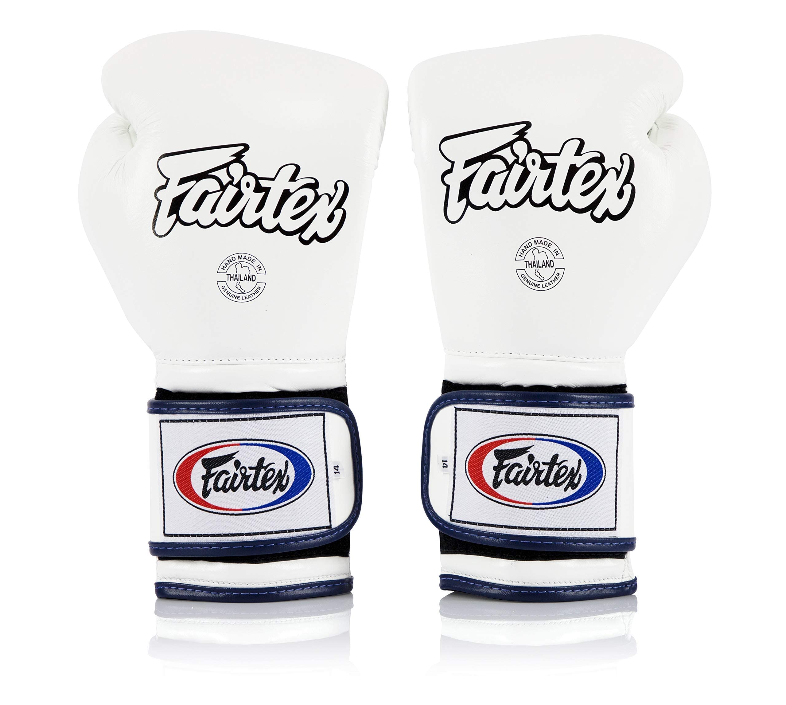 Fairtex BGV9 Muay Thai Boxing Gloves for Professional Fighters & Trainers - Mexican Style MMA Gloves for Heavy Hitters - Lightweight Shock-Absorbing Martial Arts Gloves - Perfect for Sparring, Bag Work & Competition Training