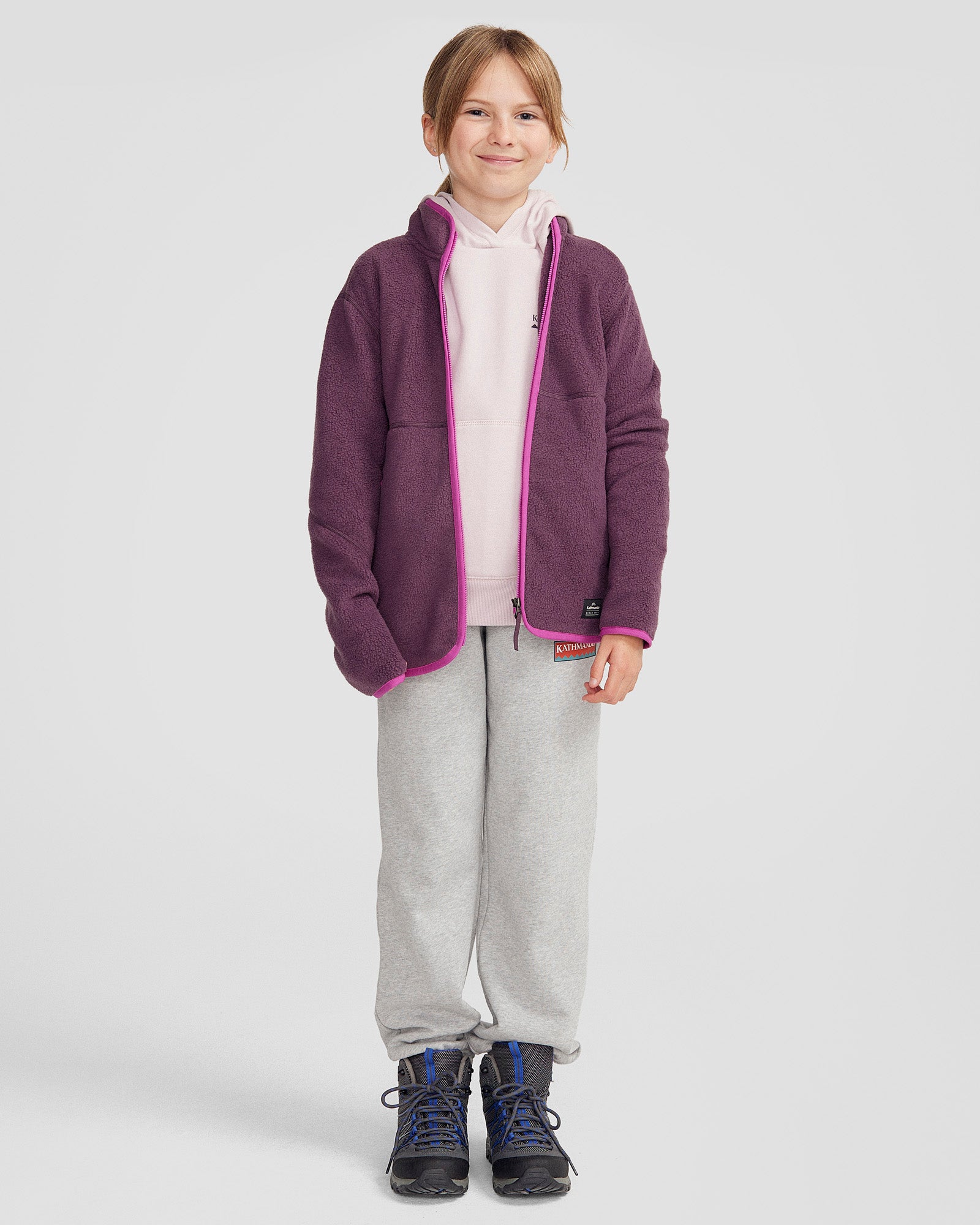 Kids Trailhead Fleece Jacket - Warm & Cozy Outdoor Jacket for Boys & Girls - Perfect for Hiking, Camping & Winter Play