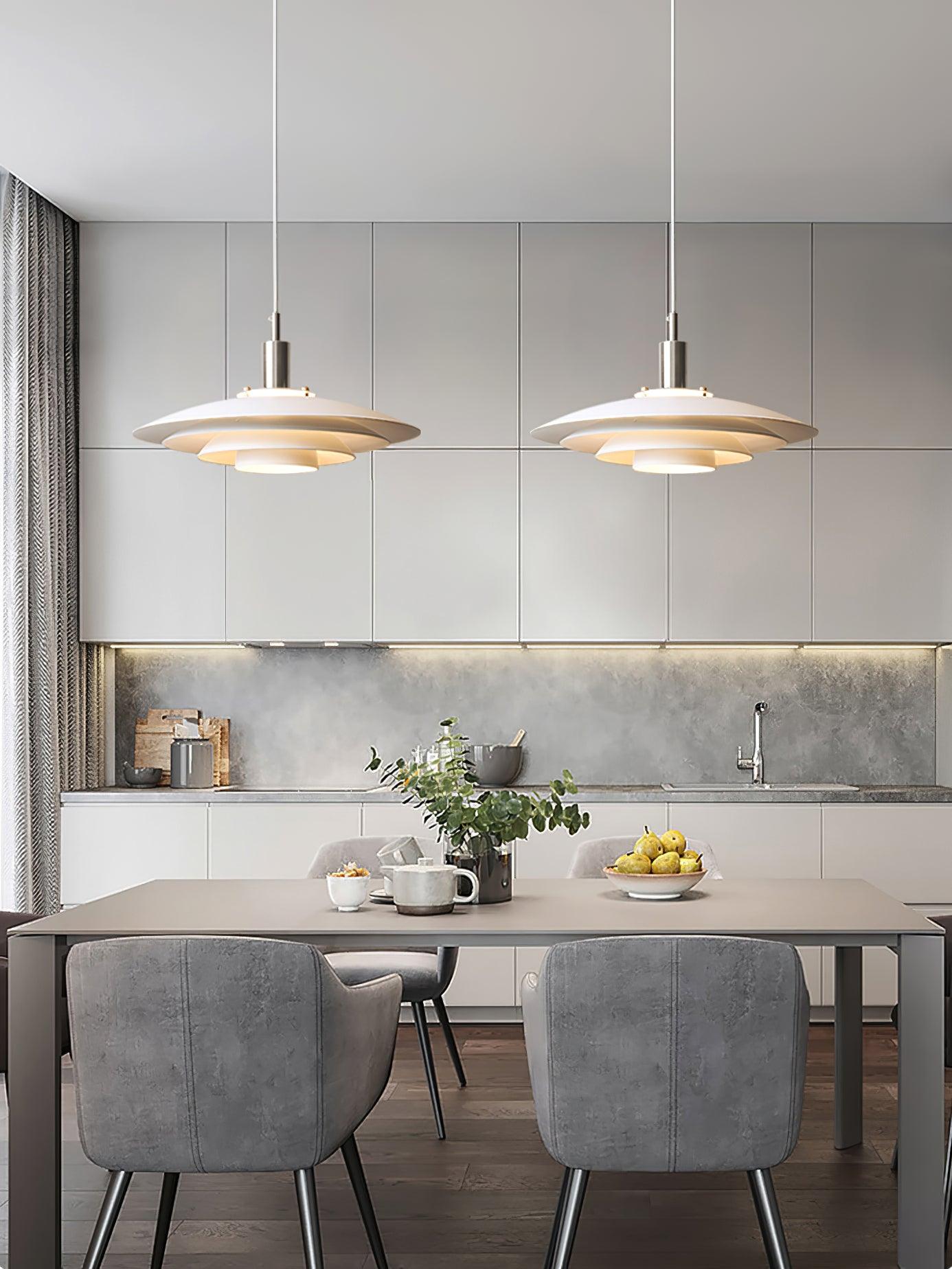 Bretagne Pendant Light - Elegant French-Inspired Hanging Fixture for Kitchen Island, Dining Room & Bedroom Lighting