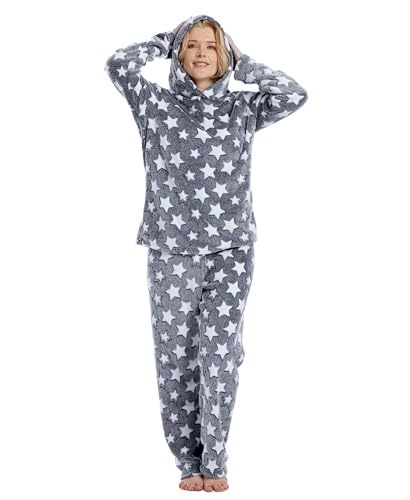 Shimmer Dark Grey Stars