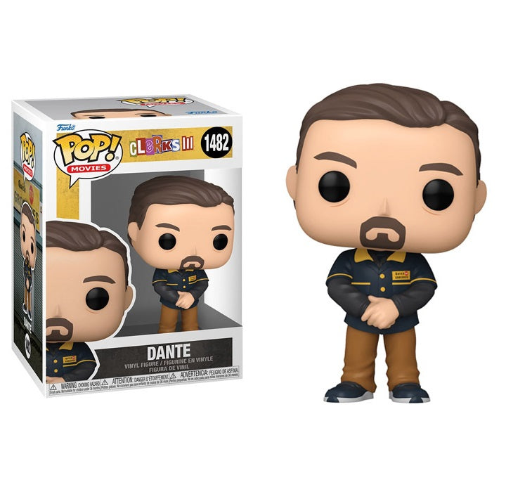 Funko Pop! Vinyl Figure: Clerks III Dante - Exclusive Collectible Movie Character Toy for Fans & Display - Perfect for Home Decor, Office Display, and Gifts for Movie Lovers