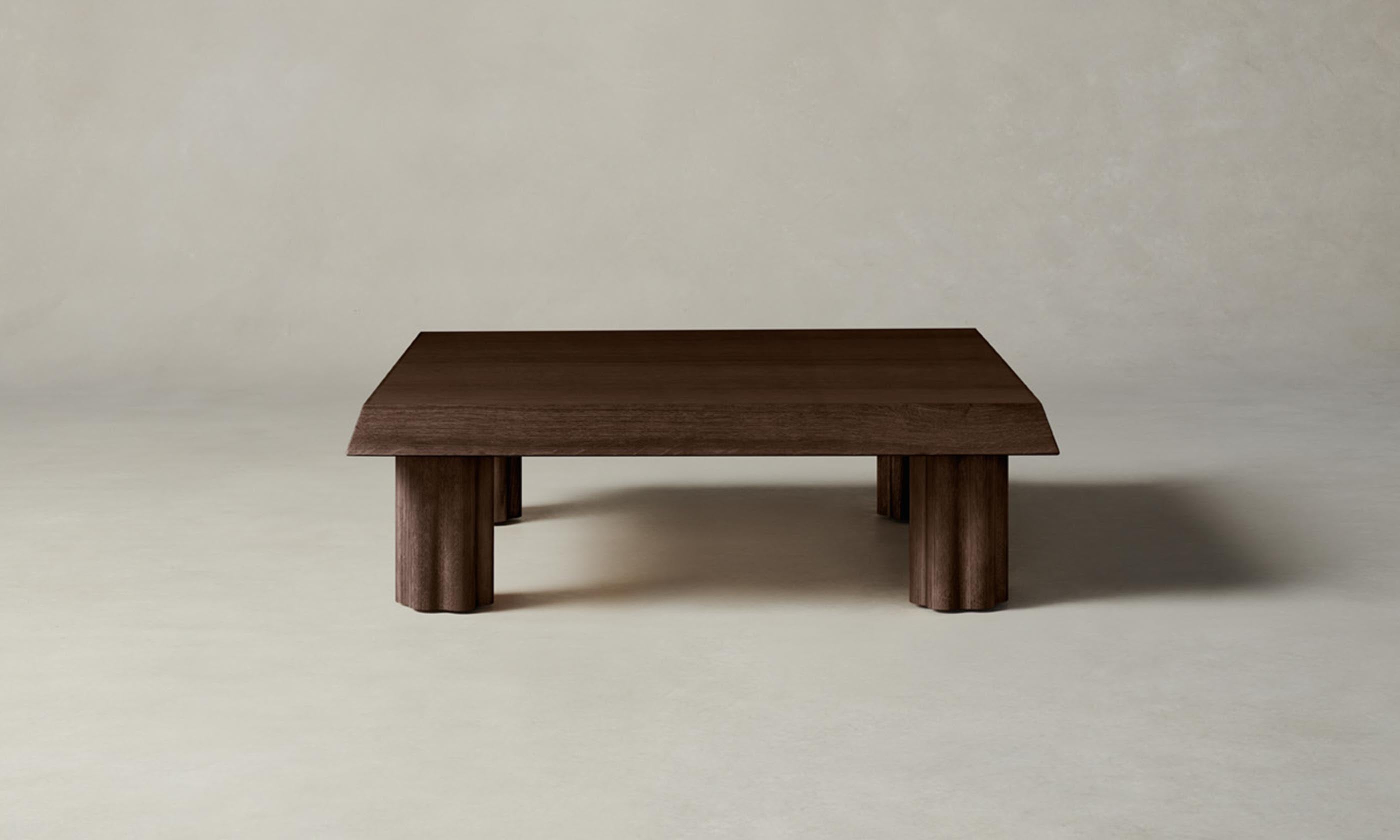 Modern Dean Square Coffee Table - Mid-Century Style Wooden Living Room Furniture for Home Decor | Perfect for Living Room, Lounge & Office Spaces