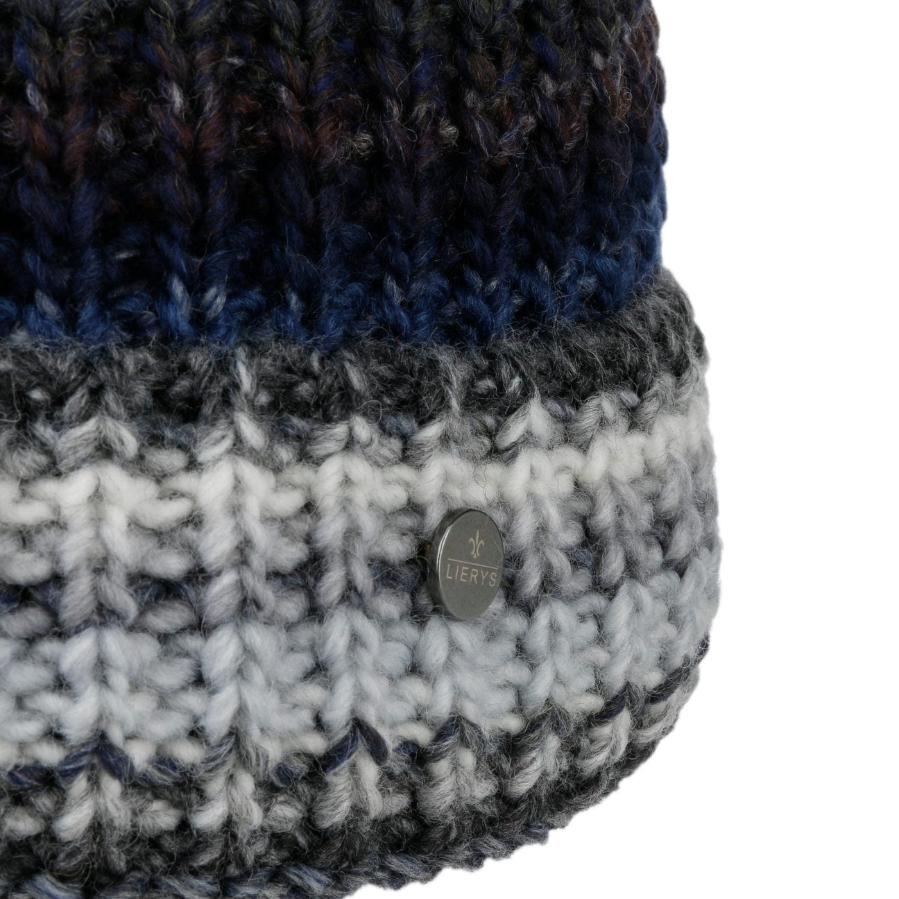Lierys Finja Bobble Hat - Warm Winter Knit Beanie for Women & Men - Cozy Cable Knit Pom Pom Hat for Cold Weather - Perfect for Skiing, Snowboarding & Outdoor Activities