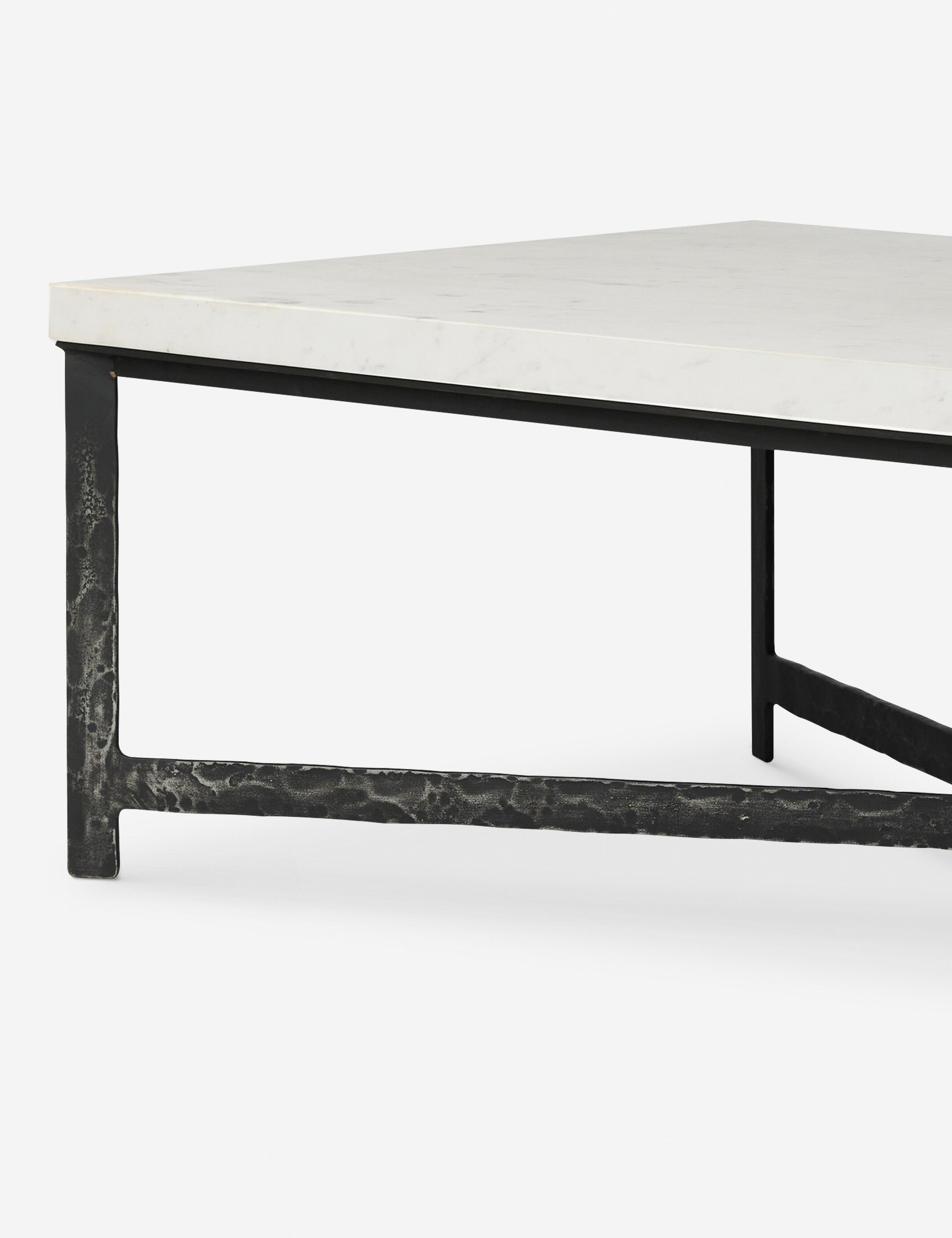 Modern Breslin Coffee Table - Solid Wood Living Room Center Table with Storage Shelf | Perfect for Small Spaces, Apartments & Cozy Home Decor