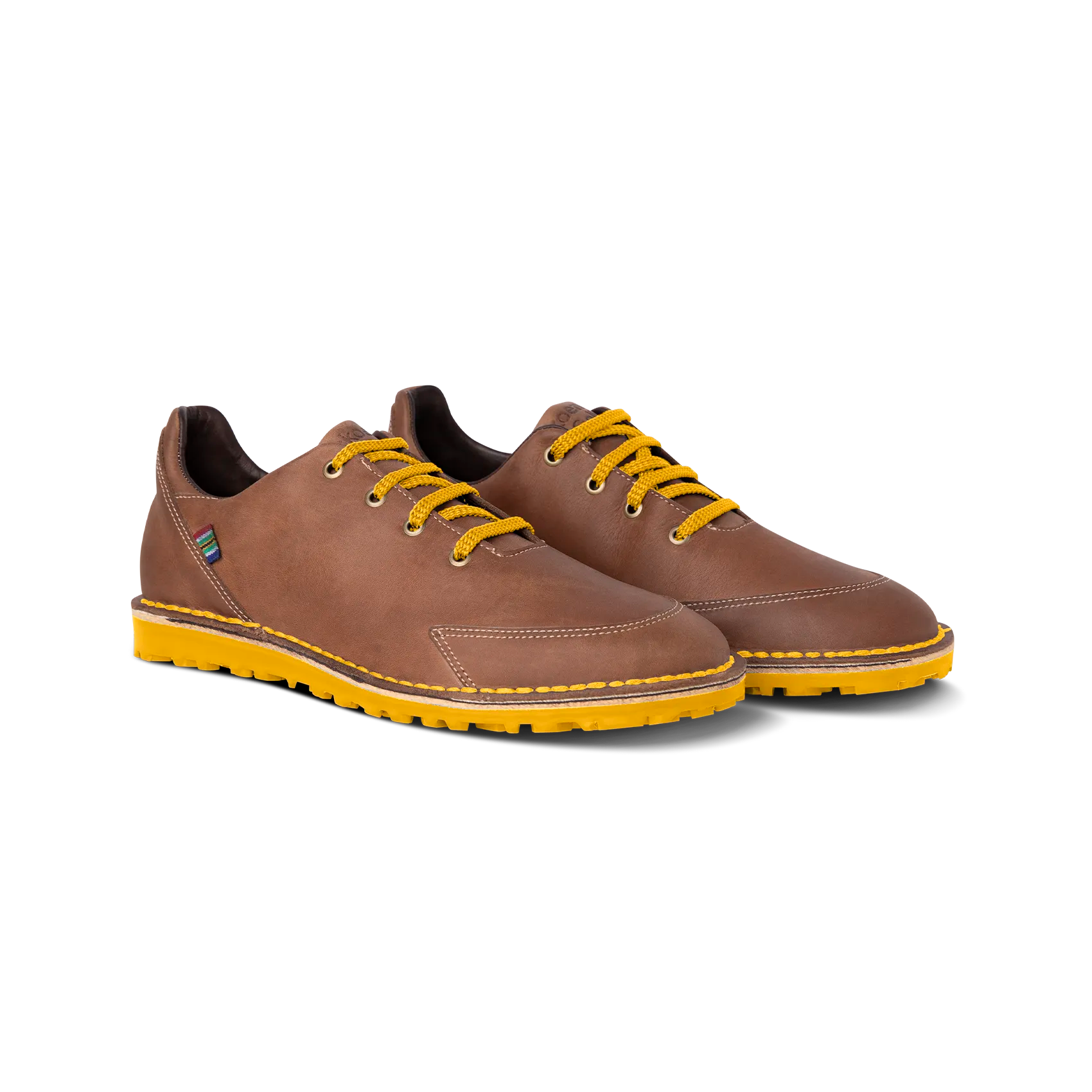 Veldskoen Vilakazi Loft Golf Shoes - Comfortable Men's & Women's Casual Golf Sneakers with Yellow Sole | Perfect for Golfing, Walking & Outdoor Activities