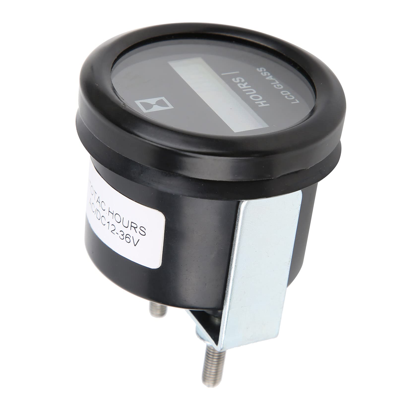 Cyrank HX748Y Digital Timer - High Accuracy LCD Hour Meter with Professional Electronic Timer for Cars, Construction Machinery | Perfect for Vehicle Maintenance & Equipment Monitoring