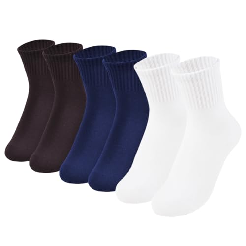 White/Black/Navy_6 Pairs