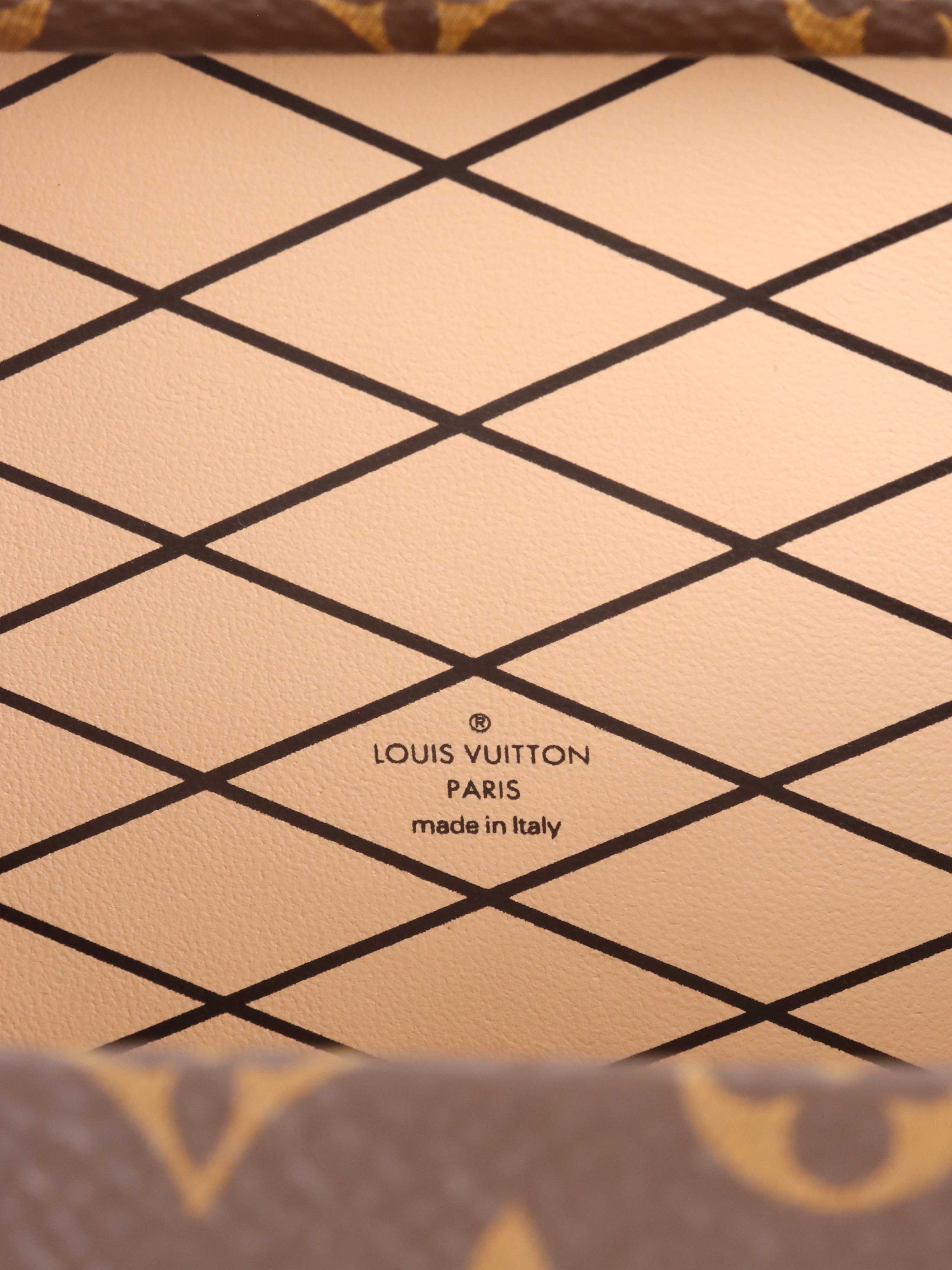 Authentic Louis Vuitton Monogram Tressage Petite Malle Crossbody Bag - Luxury Designer Handbag for Women, Perfect for Parties & Evening Events