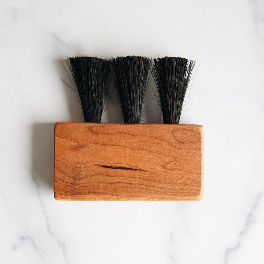 Premium Medium Wooden Counter Brush No. MT0999 - Natural Wood Handle for Kitchen, Bar & Restaurant Cleaning - Perfect for Countertops, Tables & Hard Surfaces