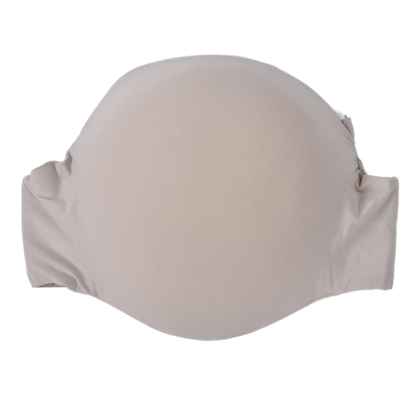 Realistic Fake Pregnancy Belly Costume - Memory Foam Simulation for Stage Performances, Acting Training & Advertising (Medium, Beige) | Perfect for Theater Productions, Maternity Roleplay & Photography Props