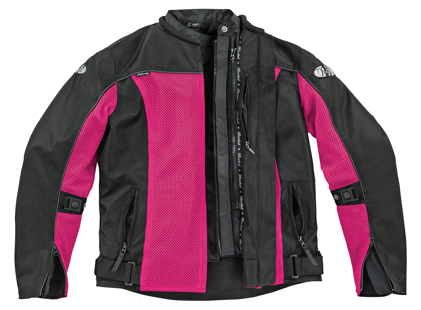 Joe Rocket Velocity Women's Mesh Motorcycle Jacket - Breathable Protective Riding Gear for Summer & Commuting | Perfect for Street Biking, Touring & Urban Riding