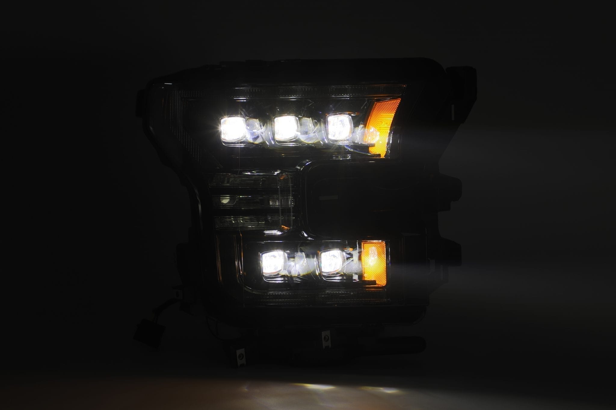 15-17 Ford F150 & 17-20 F150 Raptor NOVA Series LED Projector Headlights - Black Housing - Upgrade Your Truck Lighting for Night Driving & Off-Road Adventures