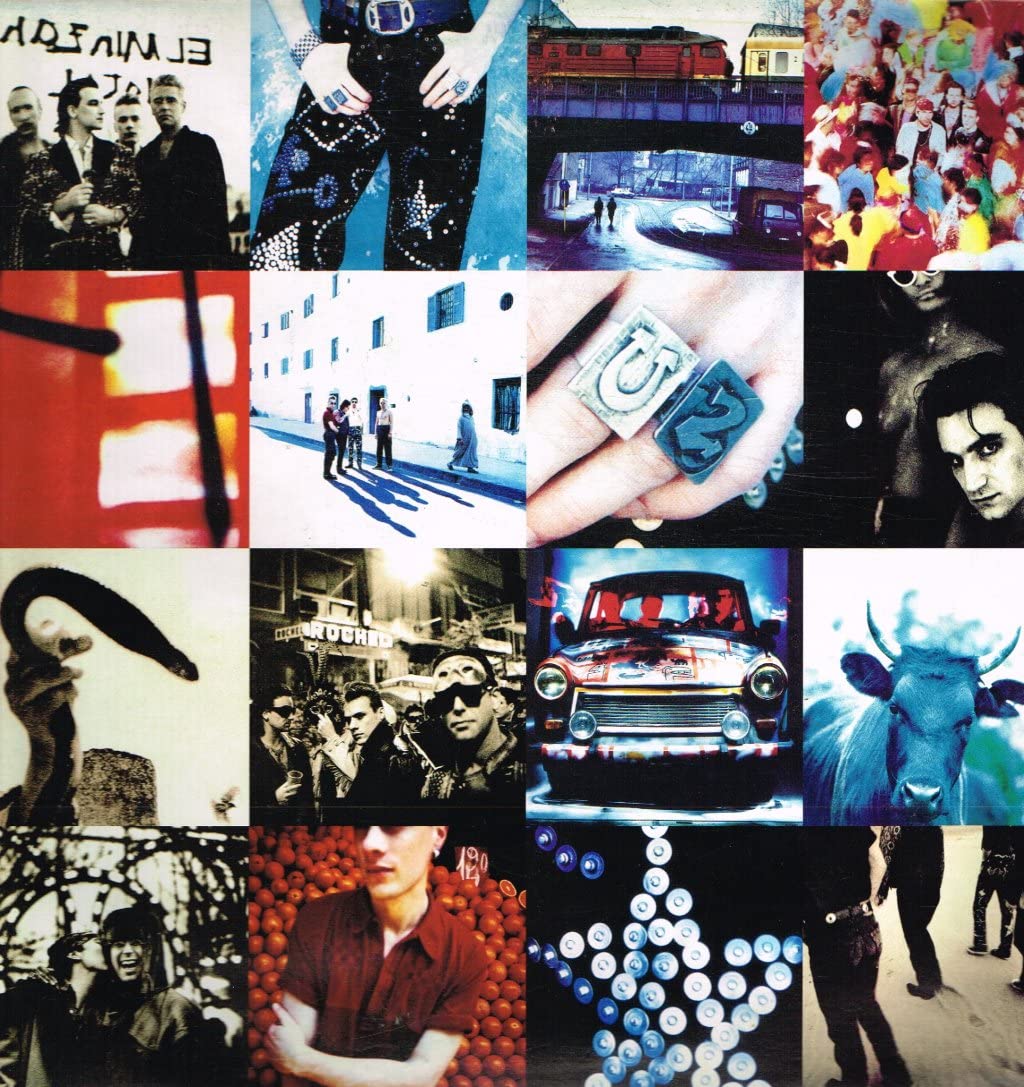 U2 Achtung Baby Vinyl LP Record - Limited Edition 180 Gram Audiophile Pressing | Perfect for Collectors & Music Enthusiasts | Ideal for Home Listening, Gifts & Vinyl Collections