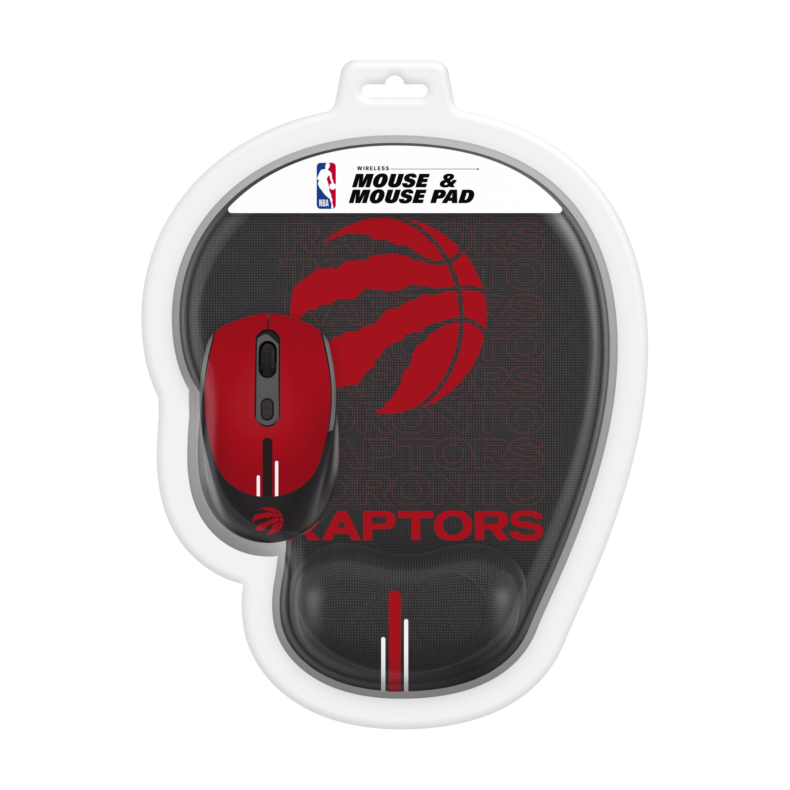 SOAR NBA Wireless Mouse with RGB Lighting & Gaming Mouse Pad - Ergonomic Design for PC, Laptop, Mac - Perfect for Basketball Fans, Gamers & Office Work