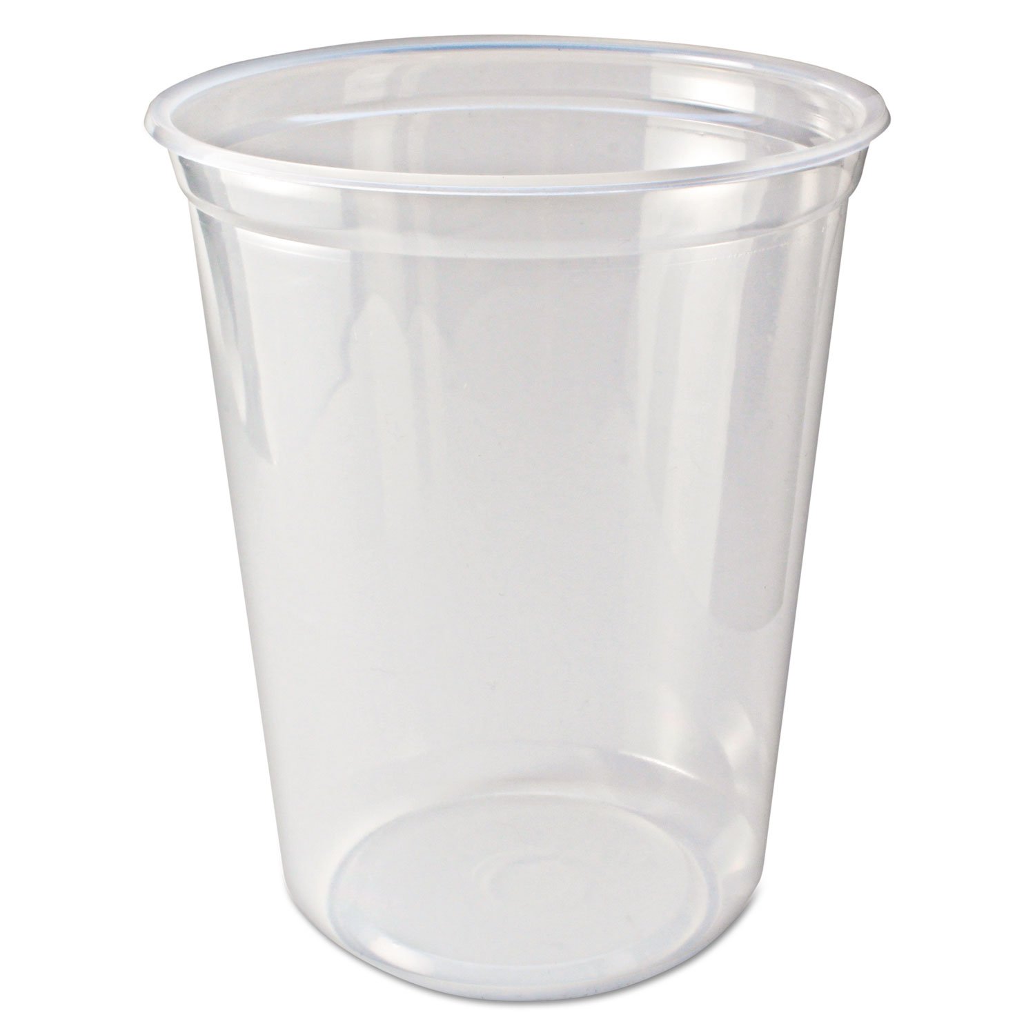 Fabri-Kal 32 Oz Clear Microwavable Deli Containers - 500 Pack - Perfect for Food Storage, Meal Prep & Takeout - BPA-Free & Dishwasher Safe