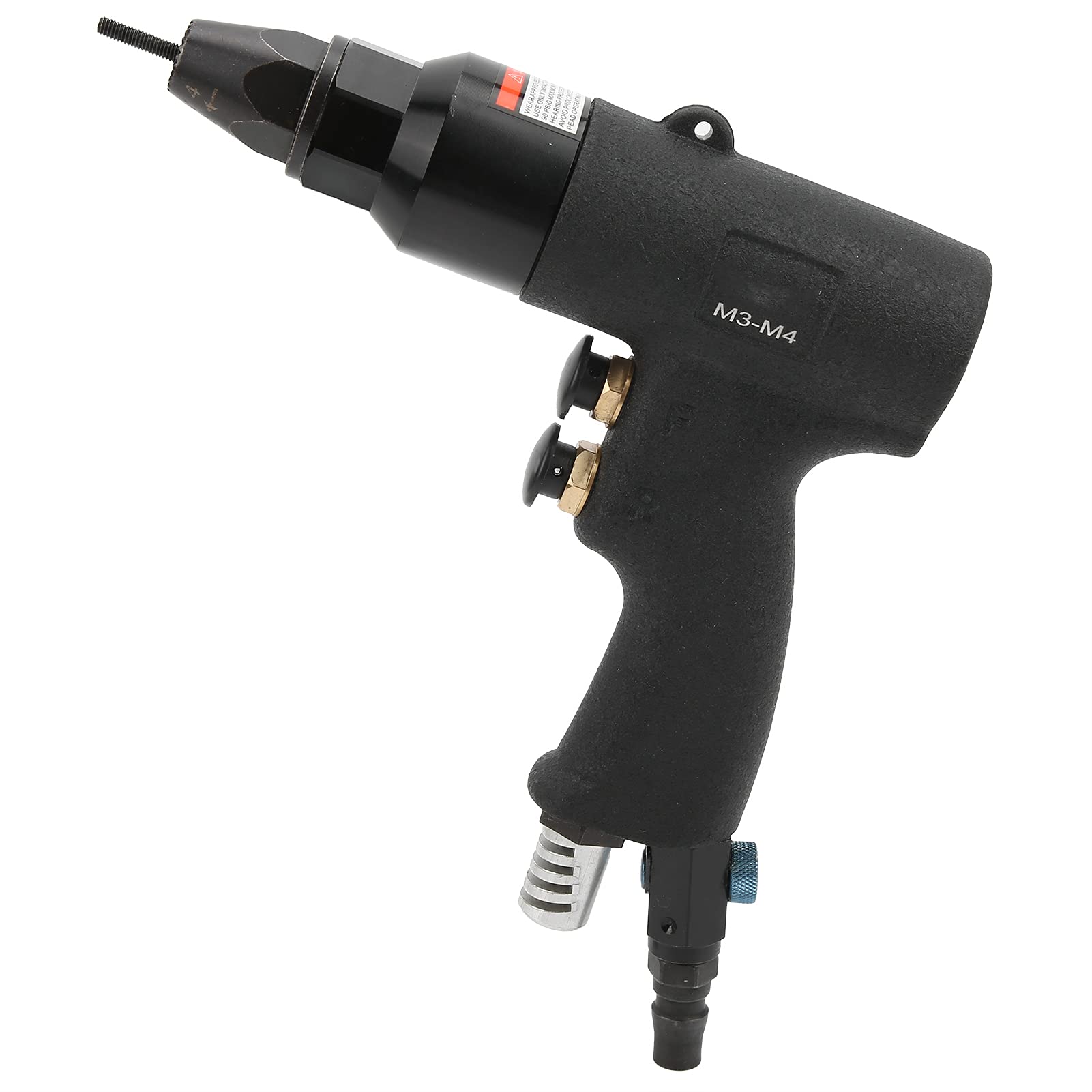 High-Efficiency Pneumatic Riveter with Strong Power & Riveting Pull - M3/M4 Working Range for Industrial Use | Perfect for Metal Fabrication, Automotive Repair & Construction Projects