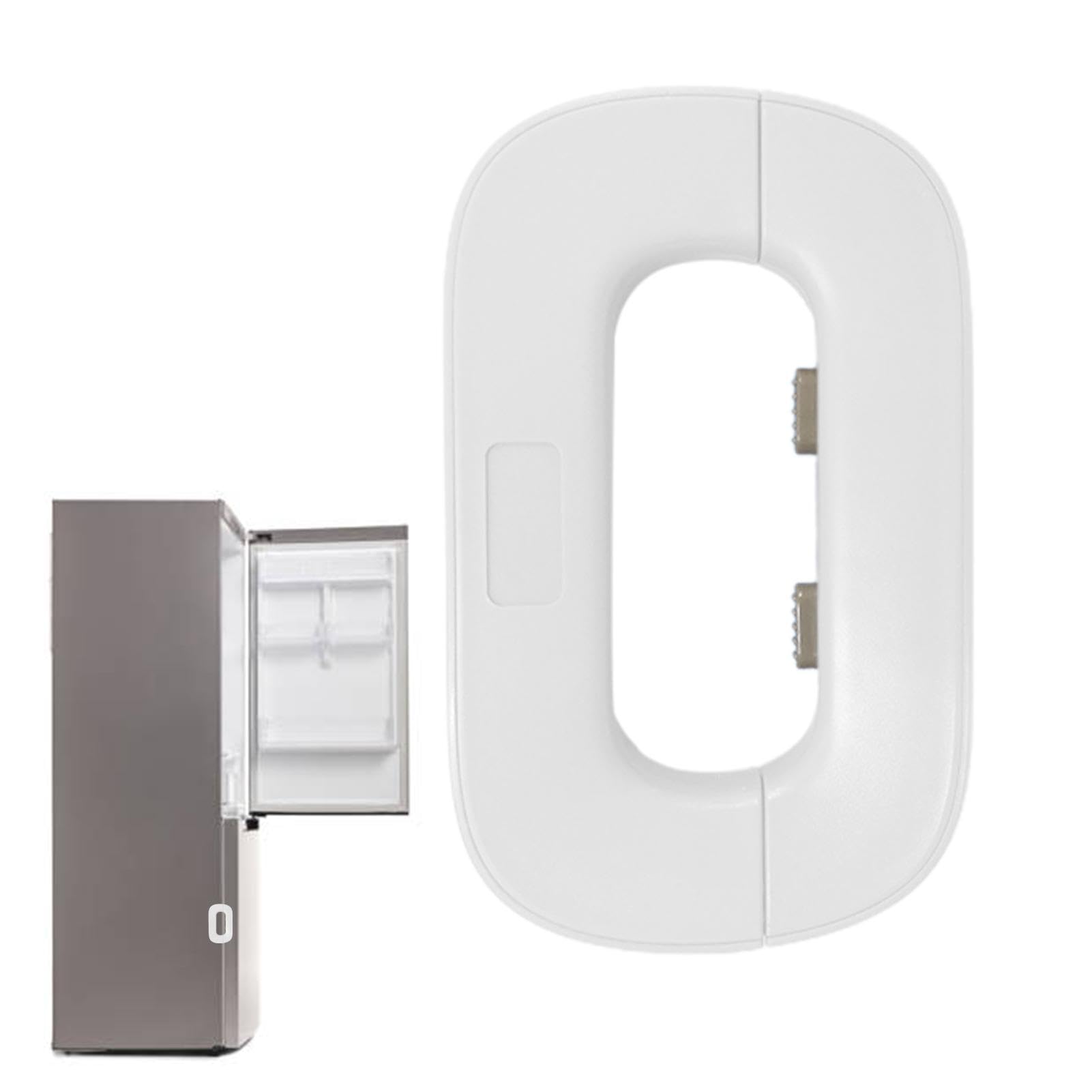 Child Proof Fridge Lock - Baby Safety Refrigerator Latch & Cabinet Door Lock for Kitchen, Freezer, Oven & Drawers | Secure Home Childproofing Solution for Toddlers & Kids | Perfect for Child Safety in Kitchens & Appliances